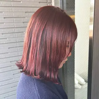 カラー ちさと/メンズ ショート/縮毛矯正のヘアスタイル