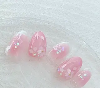 ネイル saron  Rubyのネイルデザイン