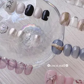 ネイル lili.nail y2k/ワンホンのネイルデザイン