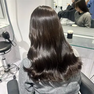 ロング カラー 表参道/透明感カラー /暗髪/ジュキヤのヘアスタイル