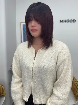 カラー 透明感カラー/ yua🍃のヘアスタイル