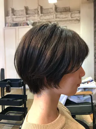 ショート メンズも◎ 北澤みさきのヘアスタイル