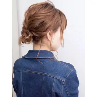 ヘアアレンジ fio マナミのヘアスタイル