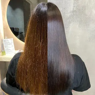 ロング ツバサ 髪質改善のヘアスタイル