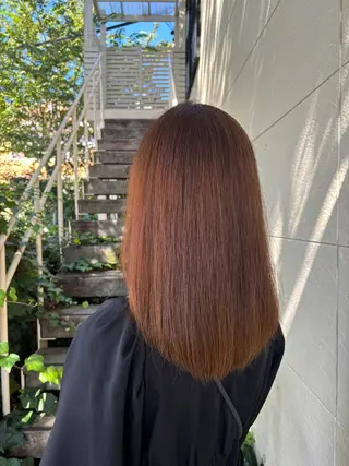 ミディアム ルプラボウ／艶カラー ／髪質改善／アサミのヘアスタイル