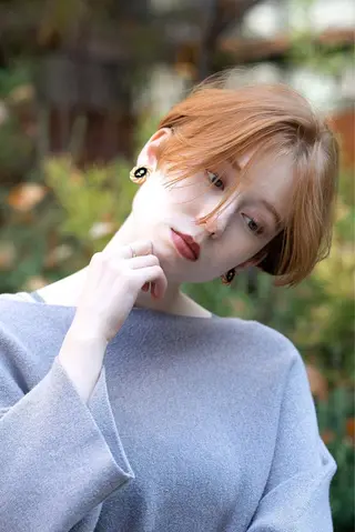 ショート カラー 🉐レイヤー/塩見 弘樹🉐渋谷のヘアスタイル