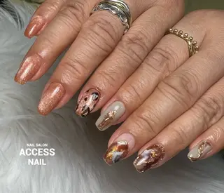 ネイル access nailのネイルデザイン