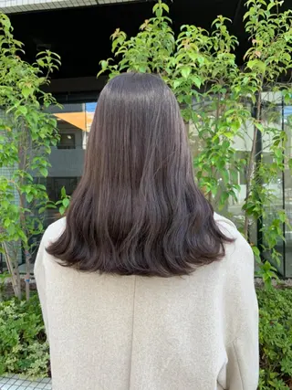 セミロング カラー DUMBO所属・【完全マンツー 恵比寿】佐藤 翔のヘアスタイル