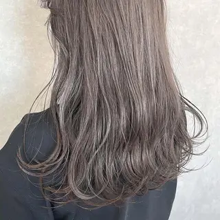 セミロング カラー mood tatemachiのヘアスタイル