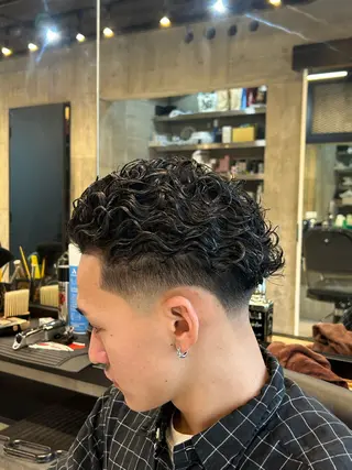 パーマ BINGO HAIR WORKS所属・メンズカット/山川 大輝のヘアスタイル