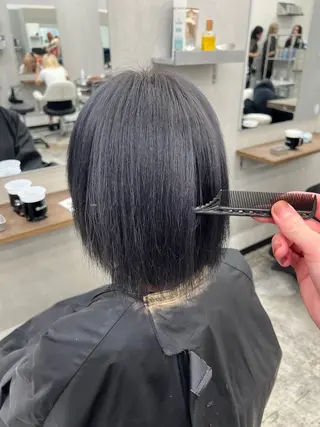 ショート カラー ウルフ🐺/ボブ ハイトーン🌈/増田のヘアスタイル