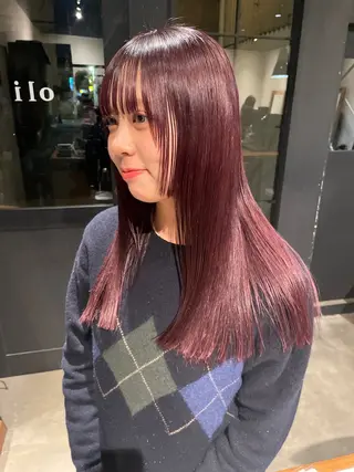 ロング fubuki🪷 似合わせカットカラーのヘアスタイル