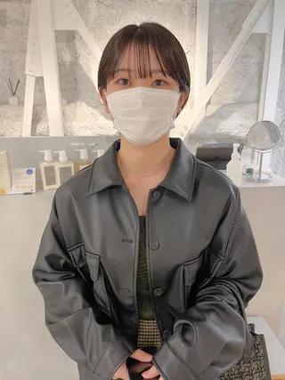 ショート カラー 川本 裕🌿のヘアスタイル