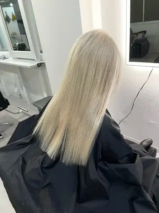 ロング カラー Cielro【 シェイロ 】所属・Cielro/ダブル カラー/西田咲希のヘアスタイル