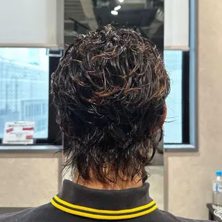 ショート パーマ ヘアアレンジ メンズ NEXT NEO所属・メンズヘア静岡 ✂︎Ryuheiのヘアスタイル