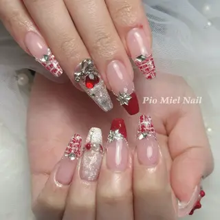 ネイル HANA 長さだしのネイルデザイン