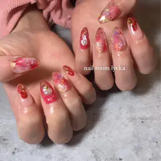 ネイル ﾈｲﾙﾙｰﾑﾘｯｶ 𝐦𝐚𝐲𝐮のネイルデザイン