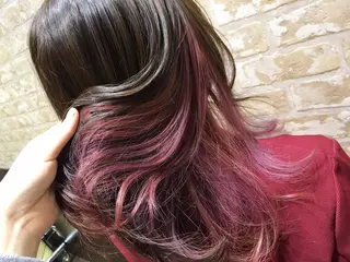 セミロング カラー ヘアアレンジ 近藤千翔🩵 髪質改善Periodのエステ・リラクイメージ