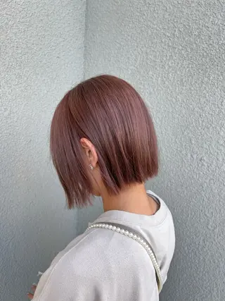 ショート カラー 今田 飛奈のヘアスタイル