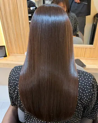 ロング attrait南堀江所属・かいせい/髪質改善 /縮毛矯正特化のヘアスタイル