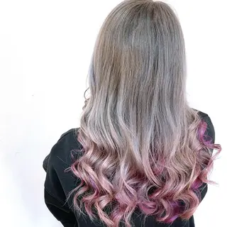 ロング カラー 🫧ウルフカット/ 畑中結衣🫧のヘアスタイル