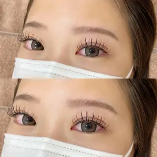 マツエク・マツパ カットスタジオピエロ所属・若江岩田マツエク SUNのマツエク・マツパデザイン