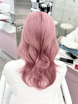 カラー NI表参道所属・Kana/韓国ヘア /暖色カラー🍒のヘアスタイル