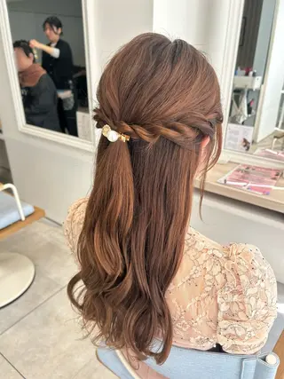 ロング 《.Xian》ミサキ /艶髪/メンズパーマのヘアスタイル