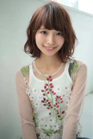 ミディアム 髪質改善縮毛矯正✨ ナリタユウヤのヘアスタイル