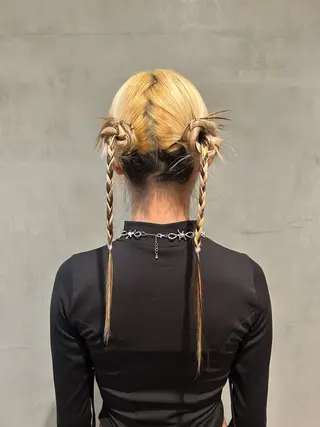 ロング ヘアアレンジ タナカ カナ🫧のヘアスタイル