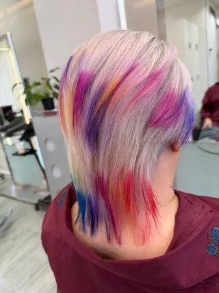 ミディアム カラー JOUeN所属・JOUeN /erinaのヘアスタイル