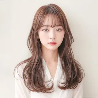 ロング 🫧ふくだ りな 🕊のヘアスタイル