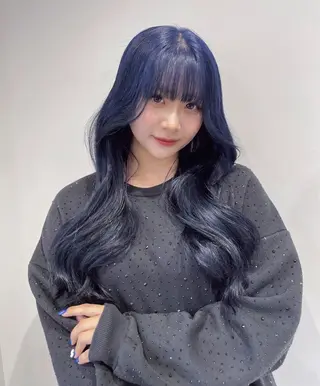 ロング カラー うる艶カラー/ハイト ーン🎀hina🎀のヘアスタイル