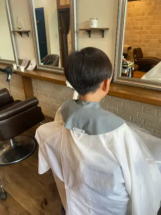 ショート Hair & Eyelash Riche所属・肥田 夕蘭のヘアスタイル