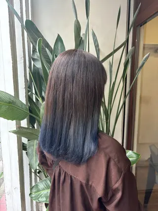 ロング カラー 大宮/カラーマスター ムラ修正🥀森山陽向のヘアスタイル