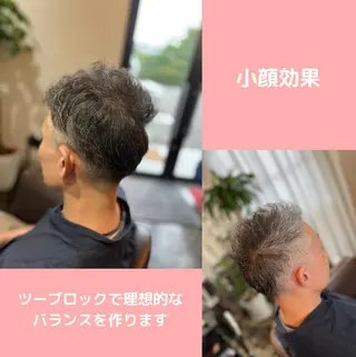 メンズ 薄毛専門 メンズカットREEのヘアスタイル