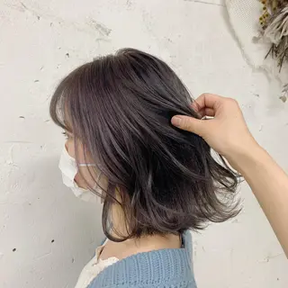 カラー Noele hair atelier(ノエルヘアアトリエ)所属・北上ゆい/個性派/ ナチュラルアレンジのヘアスタイル