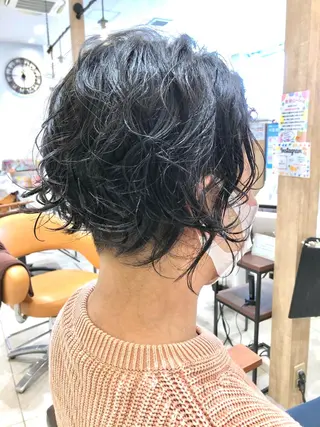 メンズ 安田 美由紀のヘアスタイル