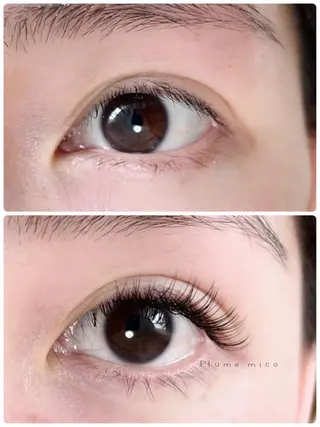 マツエク・マツパ Plume micoのマツエク・マツパデザイン