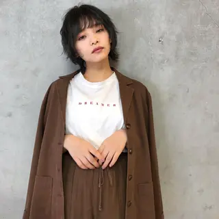 ショート カラー happy  man 🌸血色カラー🌸のヘアスタイル