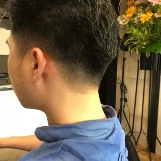 メンズ ✨色持ちの良い艶 カラー✨蟹江真世のヘアスタイル