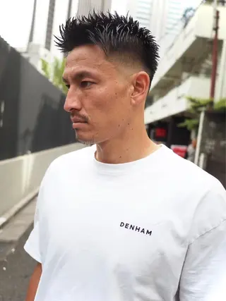 ショート ブレイズマン所属・RYOMA 「スキンフェード」のヘアスタイル