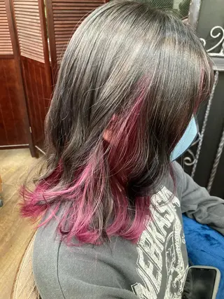 セミロング カラー 💠西山 果琳💠のマツエク・マツパデザイン