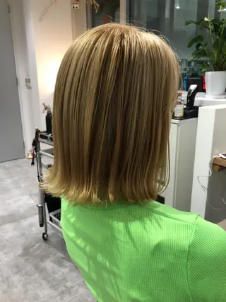 ショート カラー JILBLAN京都 ショート/ハイライトのヘアスタイル