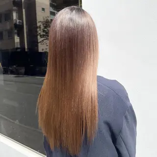 ロング よしのり genieeのヘアスタイル