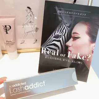 マツエク・マツパ .mel 【ドットメル】のマツエク・マツパデザイン