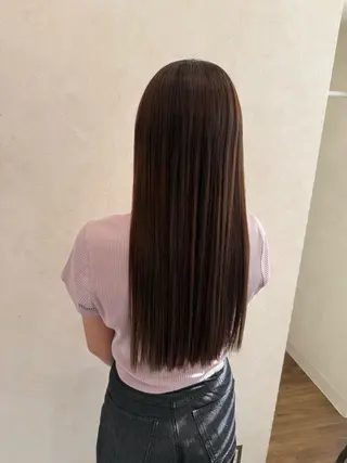 カラー Misaki/坂戸/ 艶カラーのヘアスタイル