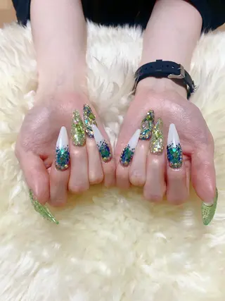 ロング 💜MIYA nail川崎店のネイルデザイン