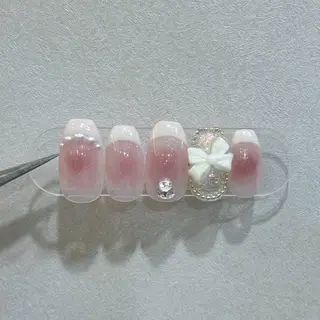 ネイル 韓国ネイル/ワンホン ネイル🎀表参道3分のネイルデザイン