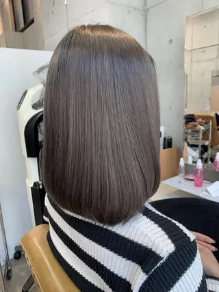 ミディアム カラー ルーツカラー/ デザインカラー/井川のヘアスタイル